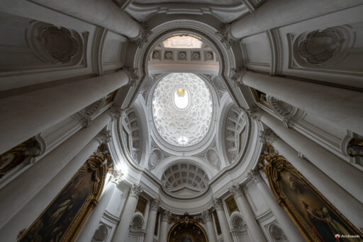 San Carlo alle Quattro Fontane. Chiesa edificata nel XVII secolo ad opera di Francesco Borromini. Fotografie © Archweb.com