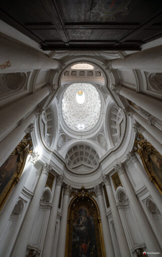 San Carlo alle Quattro Fontane. Chiesa edificata nel XVII secolo ad opera di Francesco Borromini. Fotografie © Archweb.com