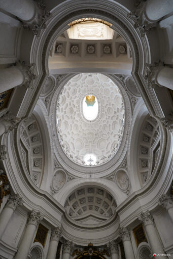 San Carlo alle Quattro Fontane. Chiesa edificata nel XVII secolo ad opera di Francesco Borromini. Fotografie © Archweb.com