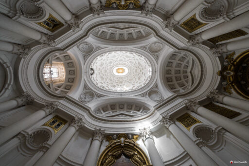 San Carlo alle Quattro Fontane. Chiesa edificata nel XVII secolo ad opera di Francesco Borromini. Fotografie © Archweb.com