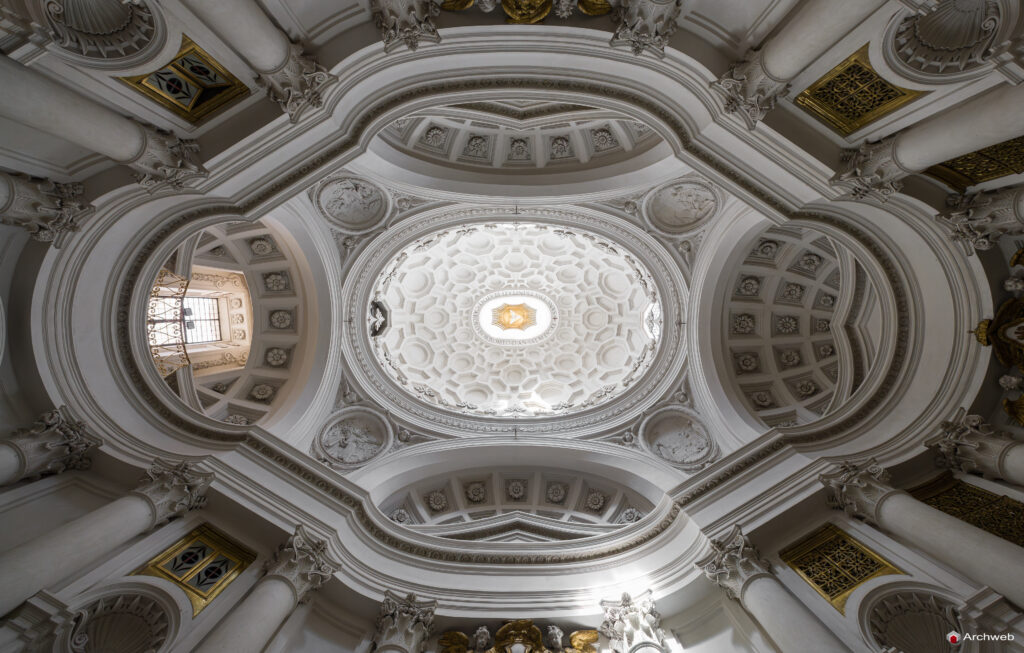 San Carlo alle Quattro Fontane. Chiesa edificata nel XVII secolo ad opera di Francesco Borromini. Fotografie © Archweb.com