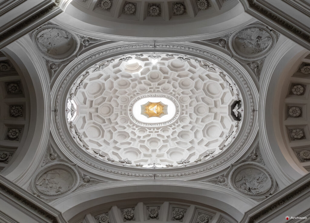 San Carlo alle Quattro Fontane. Chiesa edificata nel XVII secolo ad opera di Francesco Borromini. Fotografie © Archweb.com