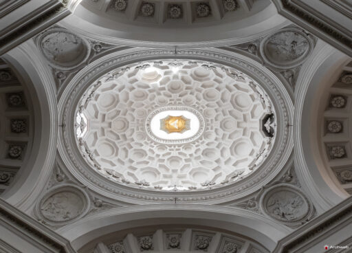 San Carlo alle Quattro Fontane. Chiesa edificata nel XVII secolo ad opera di Francesco Borromini. Fotografie © Archweb.com