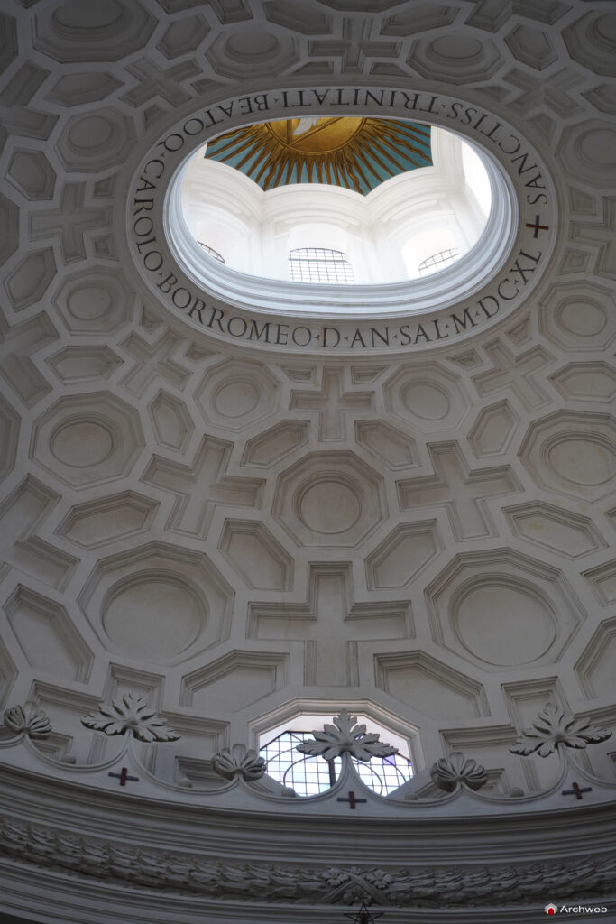 San Carlo alle Quattro Fontane. Chiesa edificata nel XVII secolo ad opera di Francesco Borromini. Fotografie © Archweb.com