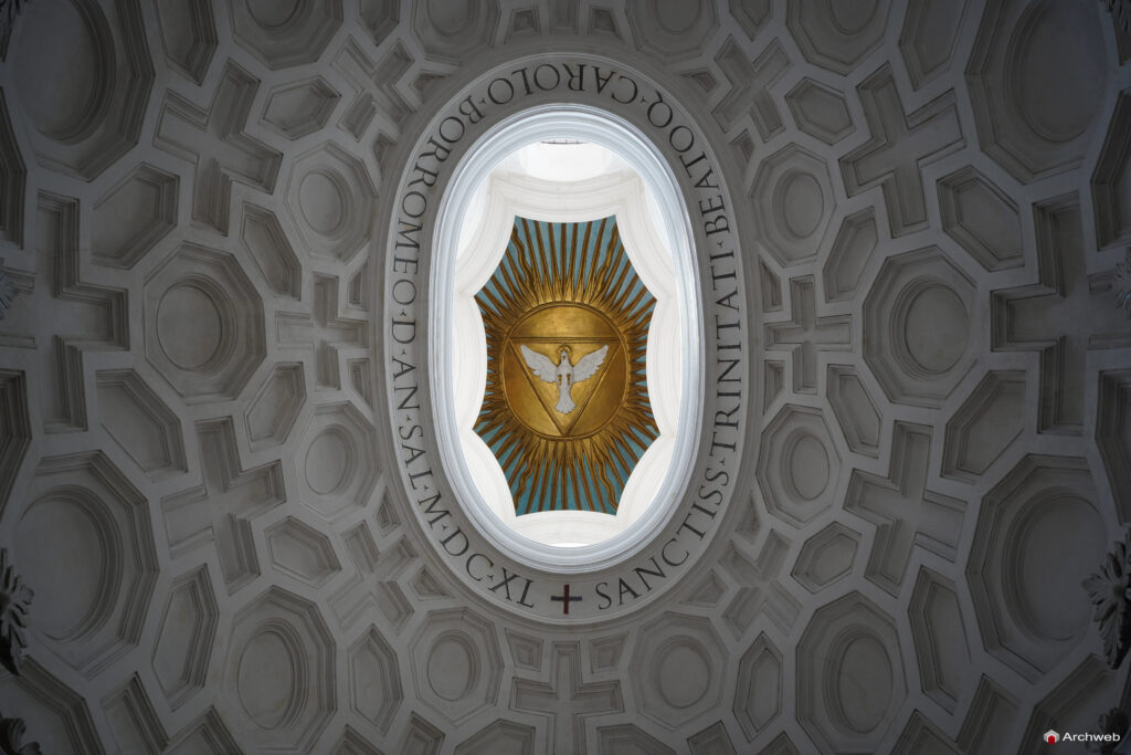San Carlo alle Quattro Fontane. Chiesa edificata nel XVII secolo ad opera di Francesco Borromini. Fotografie © Archweb.com