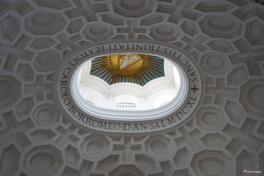 San Carlo alle Quattro Fontane. Chiesa edificata nel XVII secolo ad opera di Francesco Borromini. Fotografie © Archweb.com
