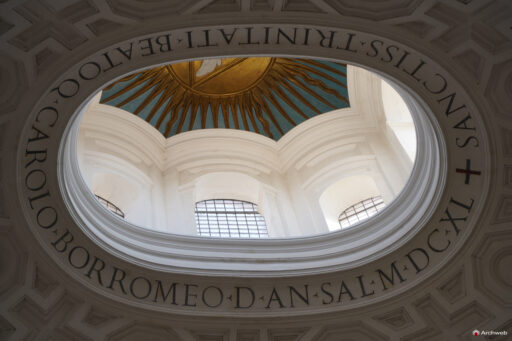 San Carlo alle Quattro Fontane. Chiesa edificata nel XVII secolo ad opera di Francesco Borromini. Fotografie © Archweb.com