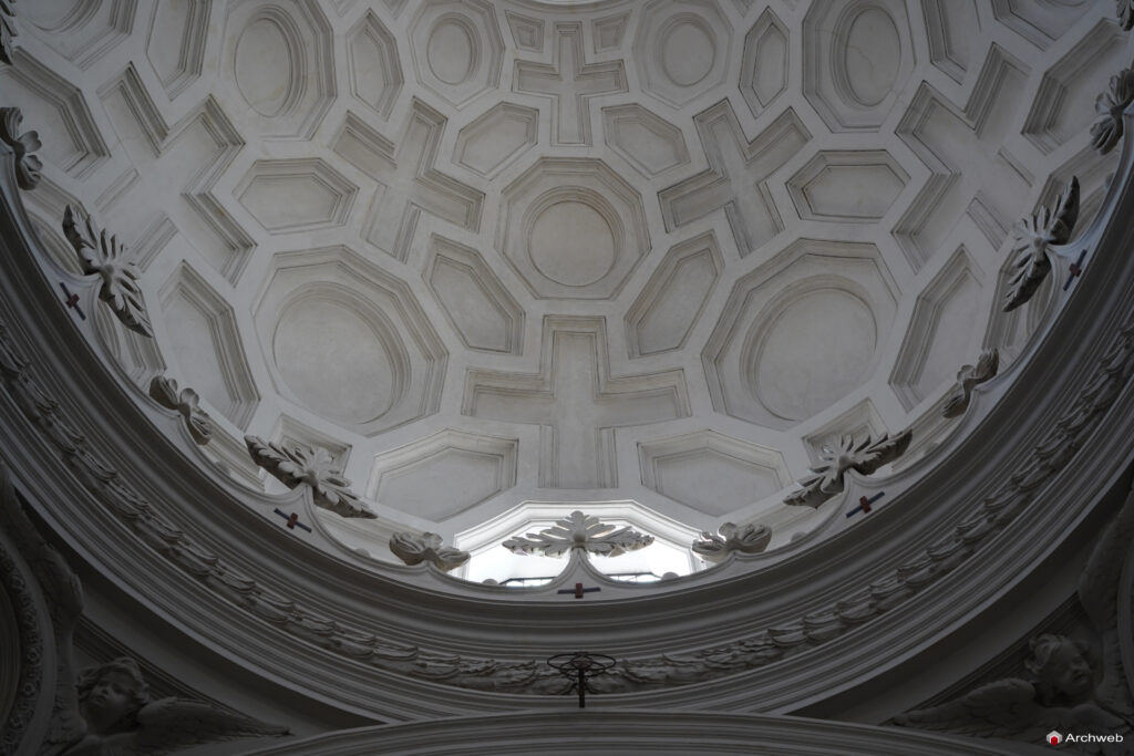 San Carlo alle Quattro Fontane. Chiesa edificata nel XVII secolo ad opera di Francesco Borromini. Fotografie © Archweb.com