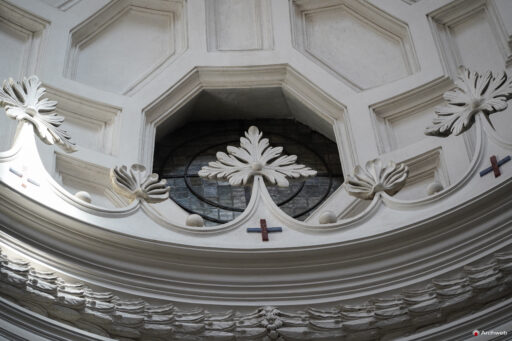 San Carlo alle Quattro Fontane. Chiesa edificata nel XVII secolo ad opera di Francesco Borromini. Fotografie © Archweb.com