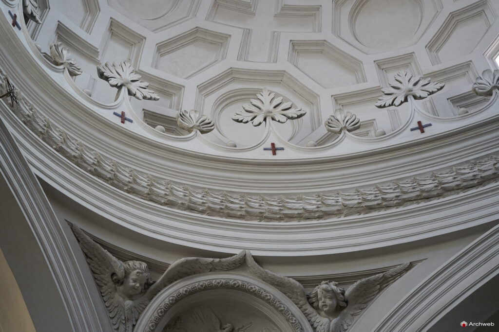 San Carlo alle Quattro Fontane. Chiesa edificata nel XVII secolo ad opera di Francesco Borromini. Fotografie © Archweb.com