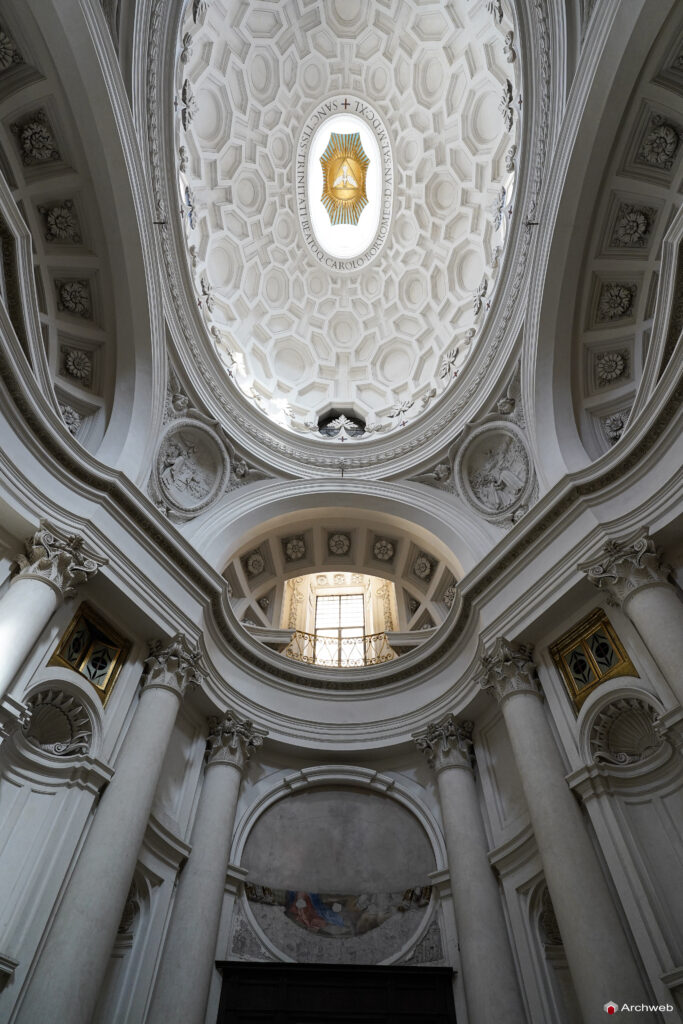 San Carlo alle Quattro Fontane. Chiesa edificata nel XVII secolo ad opera di Francesco Borromini. Fotografie © Archweb.com