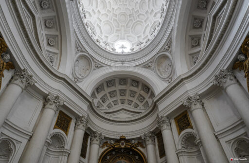 San Carlo alle Quattro Fontane. Chiesa edificata nel XVII secolo ad opera di Francesco Borromini. Fotografie © Archweb.com
