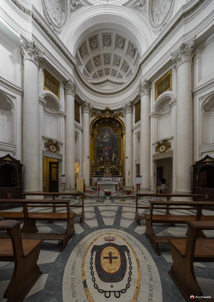 San Carlo alle Quattro Fontane. Chiesa edificata nel XVII secolo ad opera di Francesco Borromini. Fotografie © Archweb.com