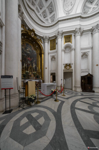 San Carlo alle Quattro Fontane. Chiesa edificata nel XVII secolo ad opera di Francesco Borromini. Fotografie © Archweb.com