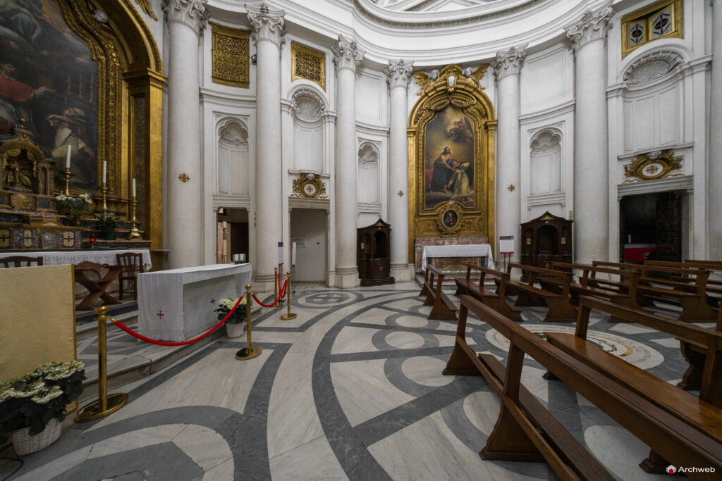 San Carlo alle Quattro Fontane. Chiesa edificata nel XVII secolo ad opera di Francesco Borromini. Fotografie © Archweb.com