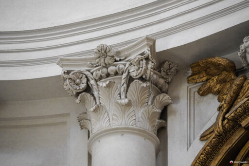San Carlo alle Quattro Fontane. Chiesa edificata nel XVII secolo ad opera di Francesco Borromini. Fotografie © Archweb.com