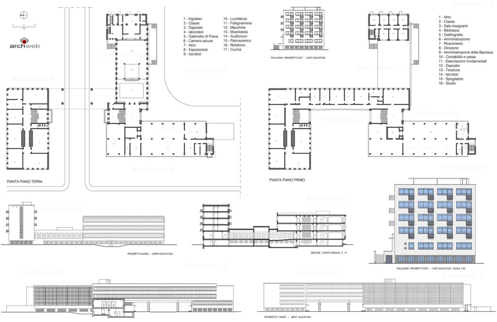 Bauhaus di Walter Gropius a Dessau