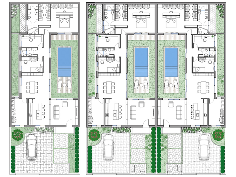 Case a schiera 66 dwg Archweb