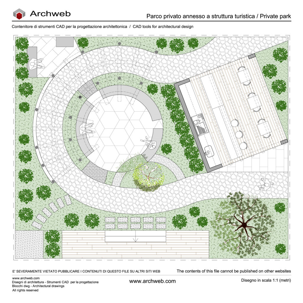 Giardino privato 06 dwg Archweb