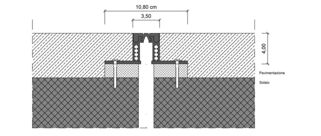 Progettare i nodi costruttivi. Giunto di dilatazione dwg