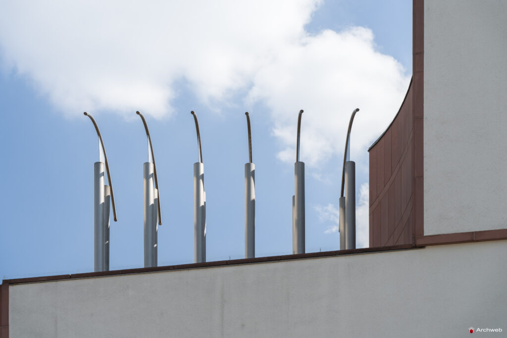 MMK – Museum für Moderne Kunst di Francoforte sul Meno, progettato da Hans Hollein