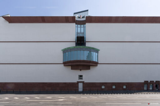 MMK – Museum für Moderne Kunst di Francoforte sul Meno, progettato da Hans Hollein