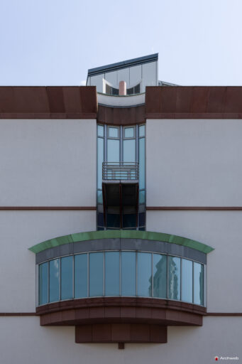 MMK – Museum für Moderne Kunst di Francoforte sul Meno, progettato da Hans Hollein