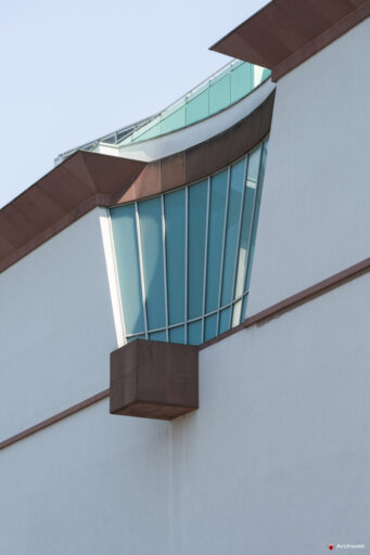 MMK – Museum für Moderne Kunst di Francoforte sul Meno, progettato da Hans Hollein