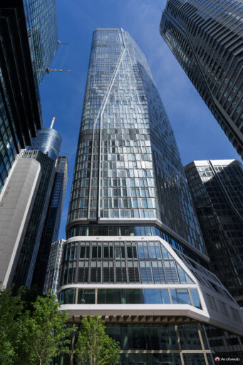 Il gruppo di grattacieli "Four Frankfurt" nel centro di Francoforte - Fotografie © Archweb.com