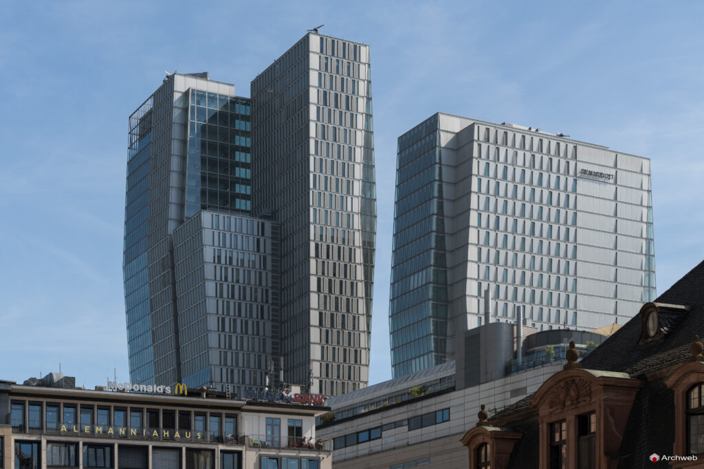 Il complesso di torri "Nextower" a Francoforte - Fotografie © Archweb.com