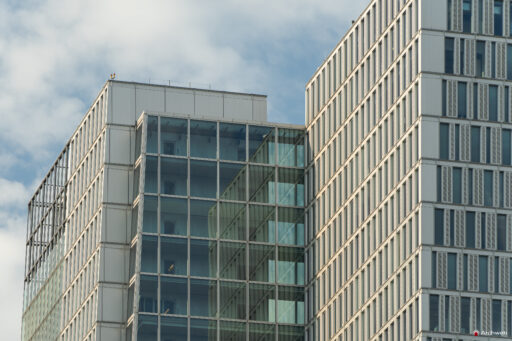 Dettaglio del complesso di torri "Nextower" a Francoforte - Fotografie © Archweb.com