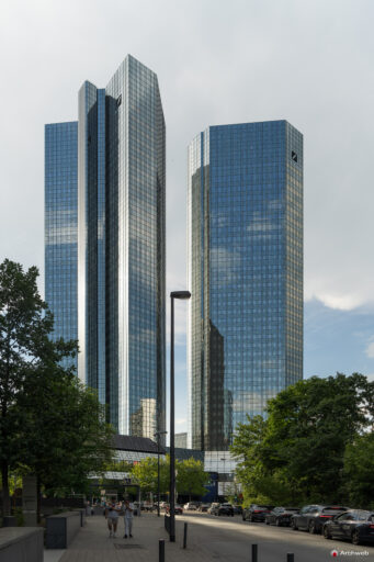 Le Deutsche Bank Twin Towers a Francoforte - Fotografie © Archweb.com
