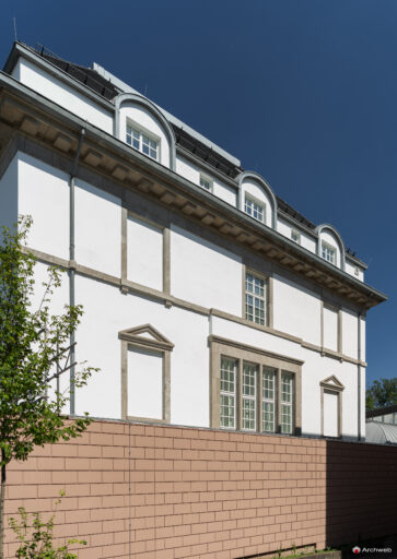 Deutsche Architekturmuseum (DAM). Museo Tedesco di Architettura a Francoforte sul Meno. Progetto Oswald Mathias Ungers.