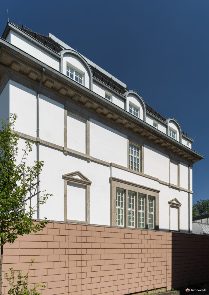 Deutsche Architekturmuseum (DAM). Museo Tedesco di Architettura a Francoforte sul Meno. Progetto Oswald Mathias Ungers.