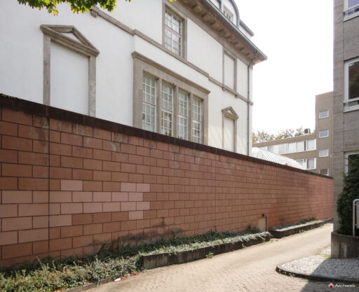 Deutsche Architekturmuseum (DAM). Museo Tedesco di Architettura a Francoforte sul Meno. Progetto Oswald Mathias Ungers.