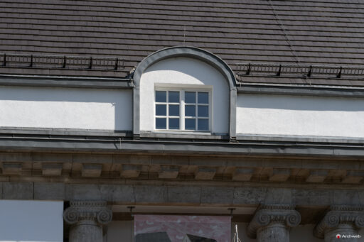 Deutsche Architekturmuseum (DAM). Museo Tedesco di Architettura a Francoforte sul Meno. Progetto Oswald Mathias Ungers.
