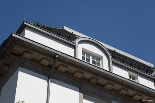 Deutsche Architekturmuseum (DAM). Museo Tedesco di Architettura a Francoforte sul Meno. Progetto Oswald Mathias Ungers.