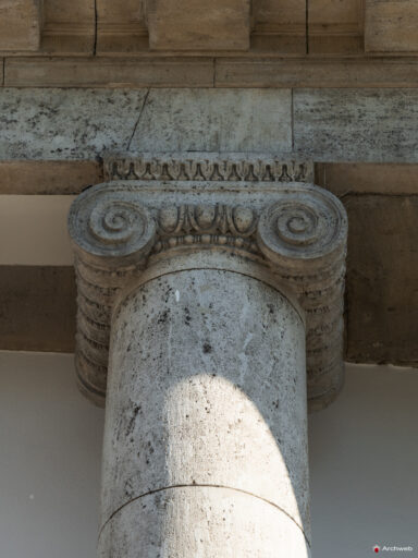 Deutsche Architekturmuseum (DAM). Museo Tedesco di Architettura a Francoforte sul Meno. Progetto Oswald Mathias Ungers.