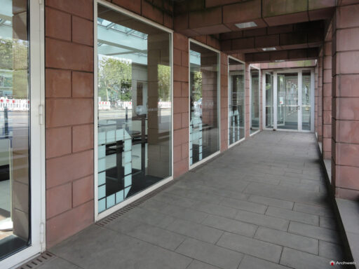 Deutsche Architekturmuseum (DAM). Museo Tedesco di Architettura a Francoforte sul Meno. Progetto Oswald Mathias Ungers.