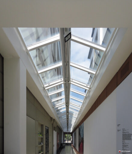 Deutsche Architekturmuseum (DAM). Museo Tedesco di Architettura a Francoforte sul Meno. Progetto Oswald Mathias Ungers.