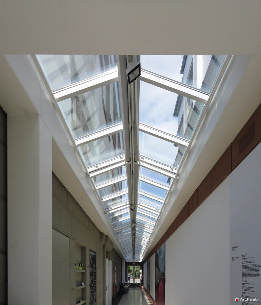 Deutsche Architekturmuseum (DAM). Museo Tedesco di Architettura a Francoforte sul Meno. Progetto Oswald Mathias Ungers.