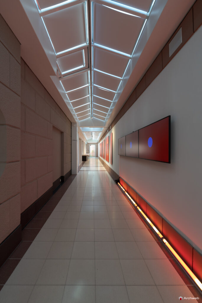 Deutsche Architekturmuseum (DAM). Museo Tedesco di Architettura a Francoforte sul Meno. Progetto Oswald Mathias Ungers.