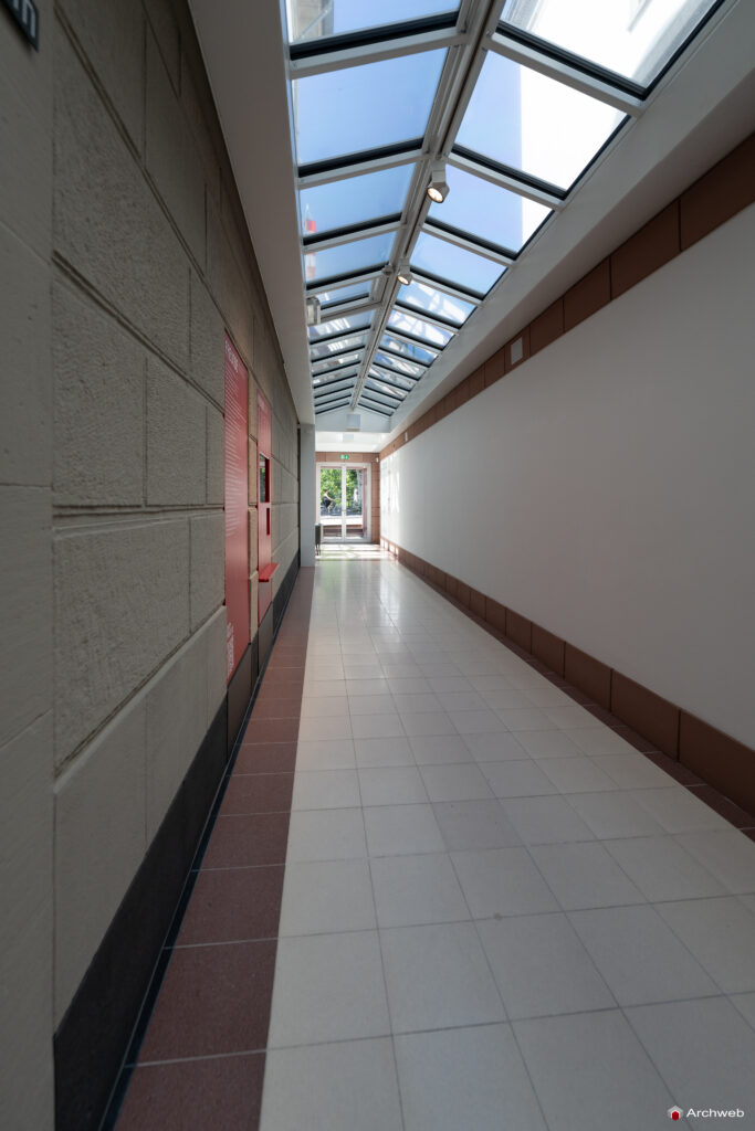 Deutsche Architekturmuseum (DAM). Museo Tedesco di Architettura a Francoforte sul Meno. Progetto Oswald Mathias Ungers.