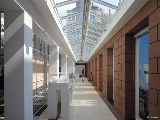 Deutsche Architekturmuseum (DAM). Museo Tedesco di Architettura a Francoforte sul Meno. Progetto Oswald Mathias Ungers.