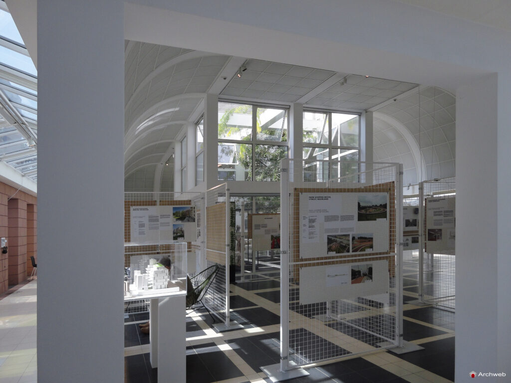 Deutsche Architekturmuseum (DAM). Museo Tedesco di Architettura a Francoforte sul Meno. Progetto Oswald Mathias Ungers.
