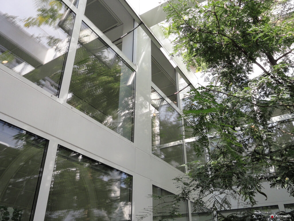 Deutsche Architekturmuseum (DAM). Museo Tedesco di Architettura a Francoforte sul Meno. Progetto Oswald Mathias Ungers.
