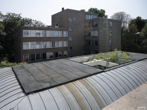 Deutsche Architekturmuseum (DAM). Museo Tedesco di Architettura a Francoforte sul Meno. Progetto Oswald Mathias Ungers.