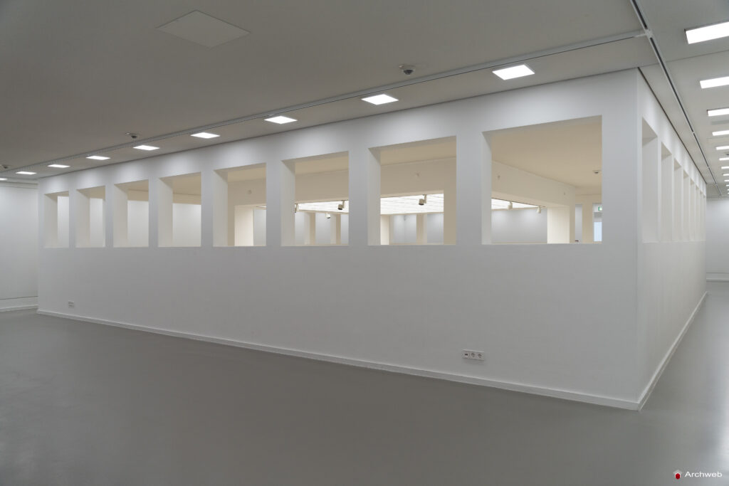 Deutsche Architekturmuseum (DAM). Museo Tedesco di Architettura a Francoforte sul Meno. Progetto Oswald Mathias Ungers.