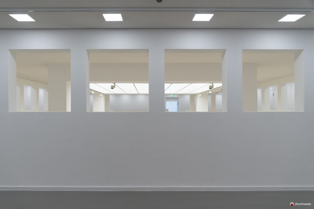 Deutsche Architekturmuseum (DAM). Museo Tedesco di Architettura a Francoforte sul Meno. Progetto Oswald Mathias Ungers.