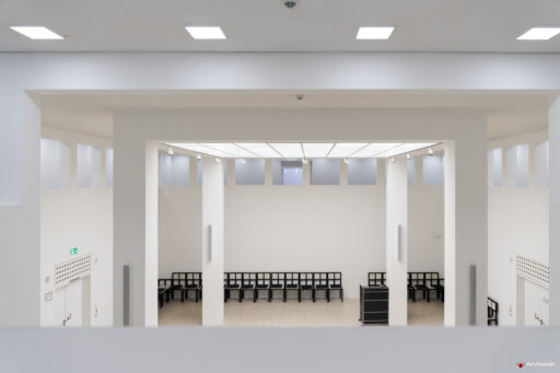 Deutsche Architekturmuseum (DAM). Museo Tedesco di Architettura a Francoforte sul Meno. Progetto Oswald Mathias Ungers.